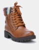 Bronx Women Anya Ankle Boots Tan Photo