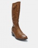 Bronx Women Pamelo Long Boots Tan Photo