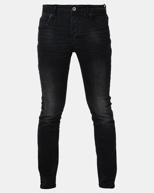Photo of KSTR Flash Slim Fit Denim Jeans Black