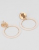All Heart Halo Drop Earrings Gold Photo