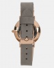 Rosefield The West Village 33mm Elephant Watch Grey Rosegold Photo