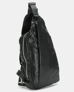 Photo of Blackchilli Vintage Crossbody Moon Bag Black