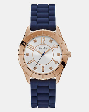 Photo of Guess Cabana Silicon Strap Watch Blue