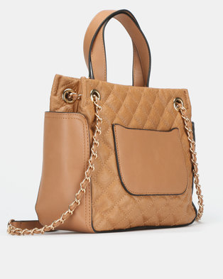 Photo of BELLINI Quilted Bag Camel