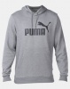 Puma Sportstyle Core ESS Hoodie FL Big Logo Grey Photo