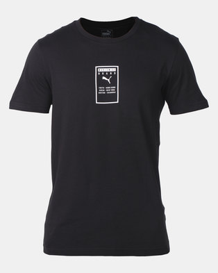 Photo of Puma Sportstyle Core Brand Placed Tee Black