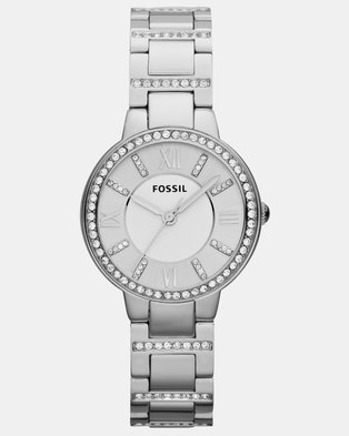 Photo of Fossil Virginia Stainless Steel Watch Silver