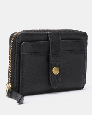 Photo of Fossil Fiona Leather Coin Wallet Black