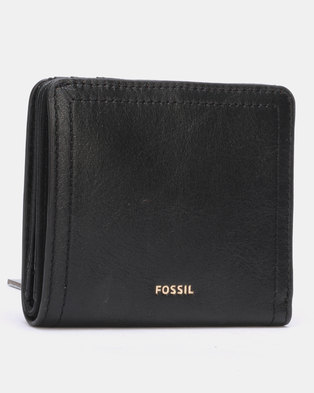 Photo of Fossil Logan Leather Small Bifold Wallet Black