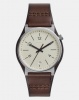 Fossil Barstow Leather Watch Cream/Brown Photo