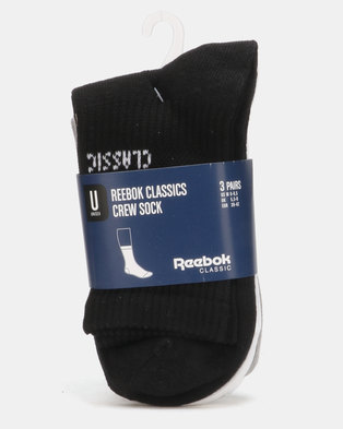 Photo of Reebok CL Core Crew Socks 3P Multi