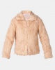 Legit Long Sleeve Fur Jacket Natural Photo