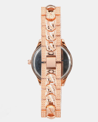 Photo of You I You & I Iced Up Watch Rose Gold