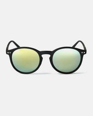 Photo of CHPO Mavericks Sunglasses Black/Green Yellow Mirror