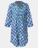 Antica Sartoria Blue Shirt Dress Photo