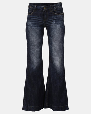 Photo of Only Daisey 70s Flared Jeans Blue