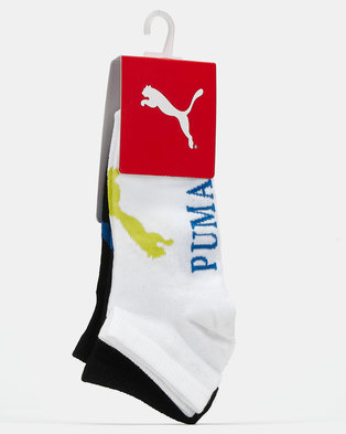 Photo of Puma Sportstyle Core Boys Secret Socks White/Black