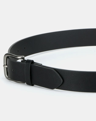 Photo of New Look Leather-Look Belt Black