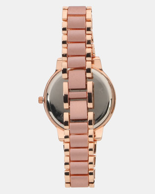 Photo of New Look Diamante Sub Dial Watch Rose Gold