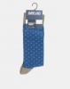Overland Formal Mens Polka Blue Photo