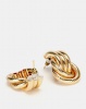 Lily Rose Lily & Rose Multi Knot Stud Earrings Gold Photo