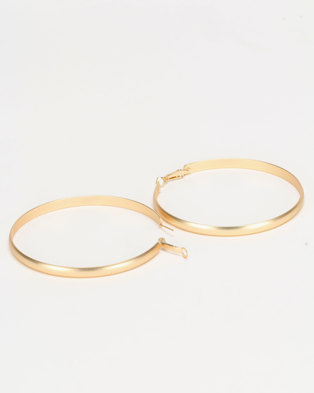 Photo of Lily Rose Lily & Rose Skinny Hoop Earrings Gold