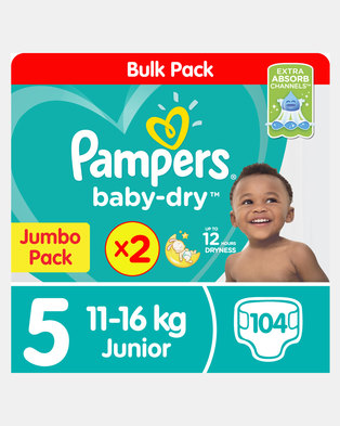 Photo of Pampers Active Baby Junior Jp 2X52 Twin Pack