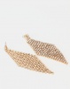 Lily Rose Lily & Rose Diamante Diamond Drop Earrings Clear Photo