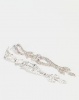 Lily Rose Lily & Rose Diamante Chandelier Earrings Silver Photo