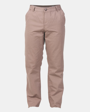 Photo of Lee Cooper M Slant Pocket Chinos Taupe