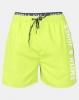 Smith & Jones Lime Punch Baisley Swim short With Exposed Waistband Photo