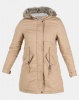 Utopia Cotton Sherpa Lined Parka Brown Photo