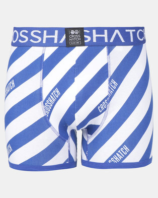Photo of Crosshatch 3 Pack Holkham Printed Bodyshorts Blue