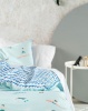 Linen House Three Quarter Sun and Surf Duvet Cover Set Blue Photo