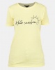 New Look Wow Hello Sunshine Gf Tee Yellow Photo