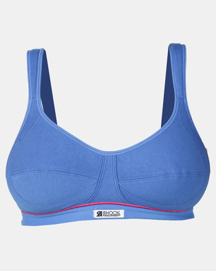 Photo of Shock Absorber 2 Pack High Impact Sports Bra Blue