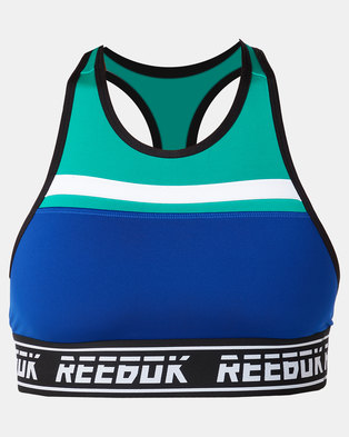 Photo of Reebok Performance Meet You There bralette blue