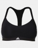 adidas Performance All Me Three Stripe Bra Black Photo