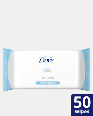 Photo of Dove Baby Rich Moisture Wipes 50 pieces by
