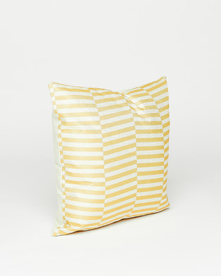 Photo of Utopia Geometric Scatter Cushion Yellow