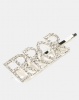 You I You & I Error Silver Diamante Hair Slide Photo