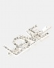 You I You & I Love Silver Diamante Hair Slide Photo