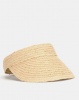 You I You & I Straw Woven Visor Natural Photo