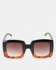 You I You & I Tortoise Ombre Larger Than Life Square Sunglasses Photo