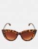 You I You & I Sleek Tortoise Cat-eye Sunglasses Photo