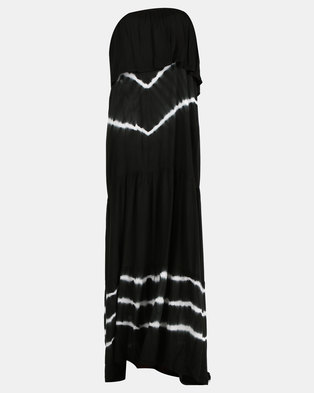 Photo of Allegoria Black Bandeau Maxi Dress