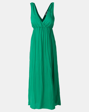 Photo of Ivyrevel Verdant Maxi Dress With Slit Green