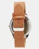 You I You & I PU Vintage Minimalist Watch Tan Photo