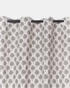 Utopia White Tree Print Curtain by Photo