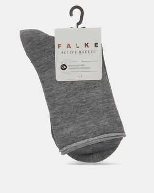 Photo of Falke Active Breeze Ladies Anklet Light Grey Melange